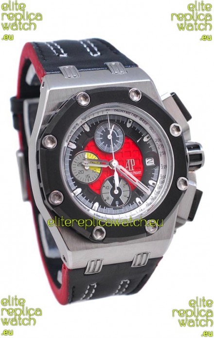 Audemars Piguet Rubens Barrichello 2011 Edition Japanese Watch in Red Dial