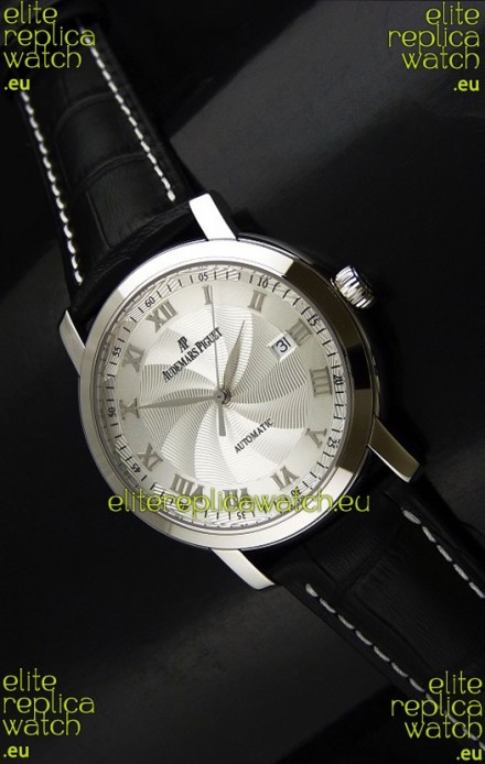 Audemars Piguet Jules Audemars Swiss Watch in Silver Dial