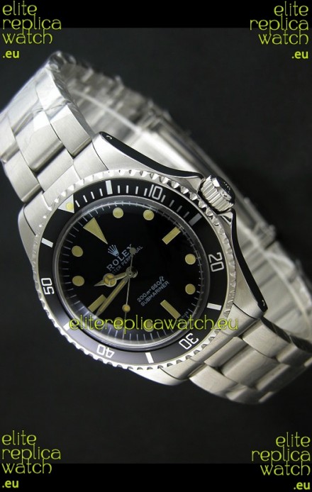 Rolex Submariner Classic Edition No Date Window Japanese Watch
