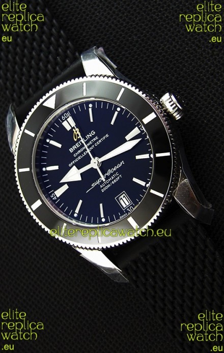 Breitling SuperOcean Heritage II B20 42MM Black Dial Swiss Replica Watch - 1:1 Mirror Edition