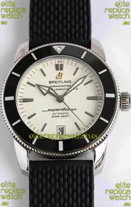 Breitling SuperOcean Heritage II B20 42MM White Dial Swiss Replica Watch - 1:1 Mirror Edition