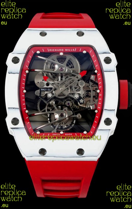Richard Mille RM027-02 Rafael Nadal Genuine Tourbillon Movement 1:1 Mirror Replica Watch