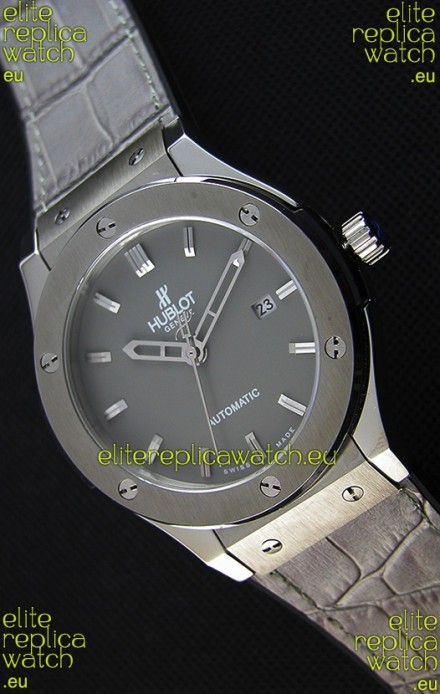 Hublot Classic Fusion Racing Grey Titanium Swiss Replica Watch - 1:1 Mirror Replica