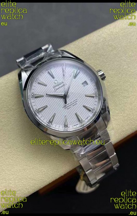 Omega Aqua Terra 150M White Dial 904L Steel Casing White Dial 1:1 Mirror Replica 41MM 