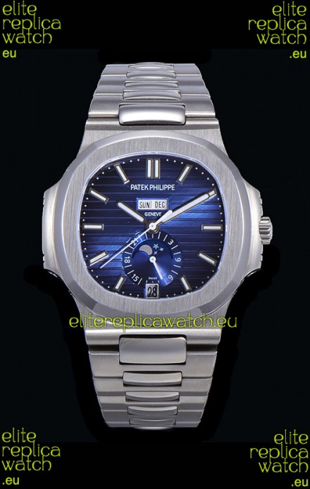 Patek Philippe Nautilus 5726A in Blue Dial 1:1 Replica Version 2022 Updated Version