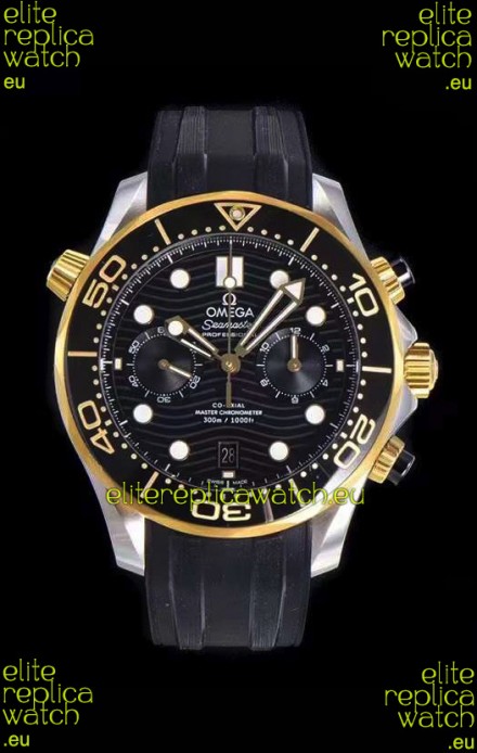 Omega Seamaster Co-Axial Master Chronometer Chronograph Yellow Gold 44MM 1:1 Mirror Replica