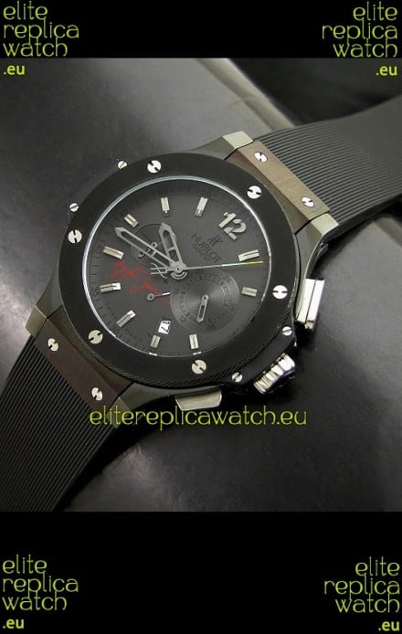 Instituto Aryton Senna Japanese Replica Watch in Black
