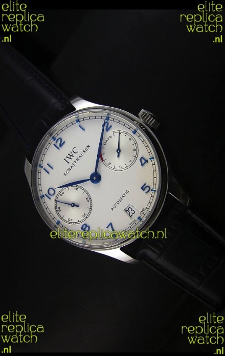 IWC Portugieser IW500705 Swiss Automatic Watch in White Dial - Updated 1:1 Mirror Replica 