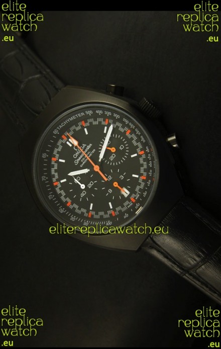 Omega Speedmaster MARK II Co-Axial Chronograph PVD Case Watch