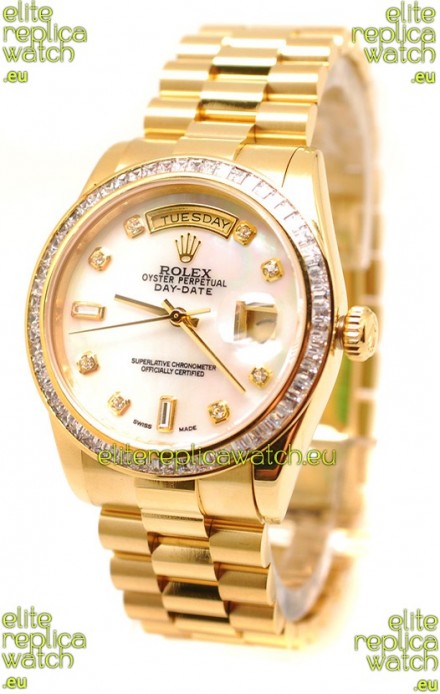 Rolex Day Date Gold Swiss Replica Watch