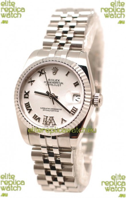 Rolex Oyster Perpetual Datejust Diamonds VI Swiss Replica Watch -36MM
