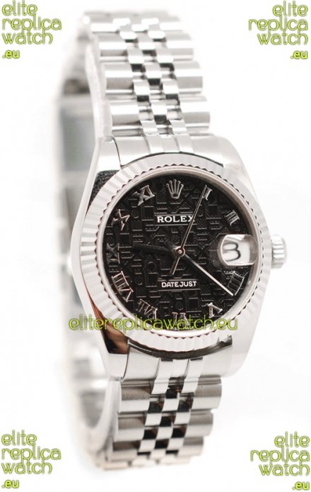 Rolex DateJust Mid-Sized Swiss Replica Watch