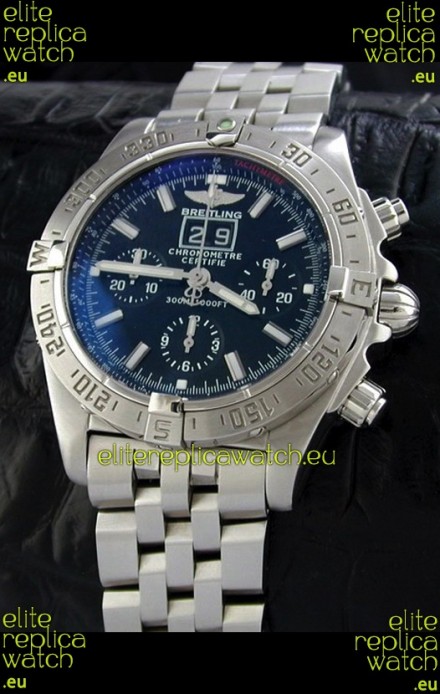 Breitling Blackbird Swiss Replica Watch in Black Dial