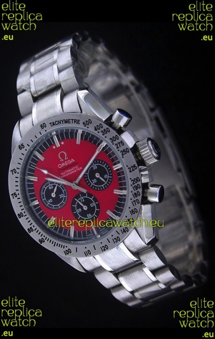 Omega Speedmaster Racing Michael Schumacher Edition Watch in Red Dial
