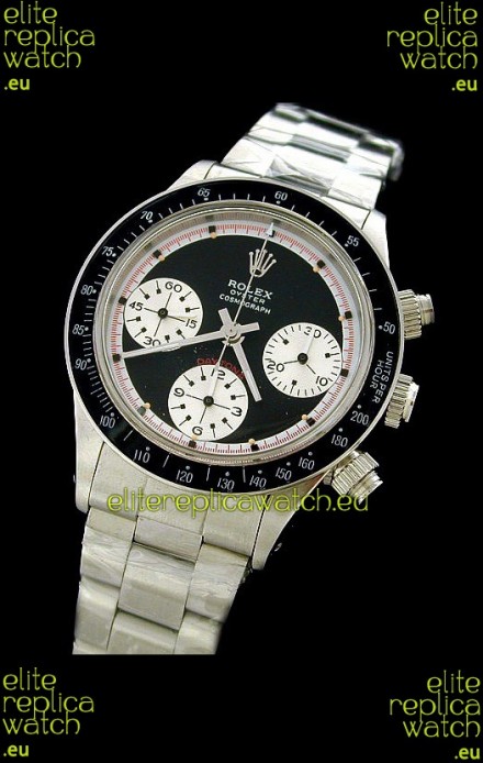 Rolex Daytona Paul Newman Edition Replica Steel Watch 