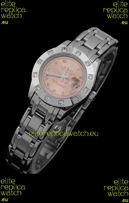 Rolex Datejust Ladies Swiss Replica Ladies Watch in Champagne Dial
