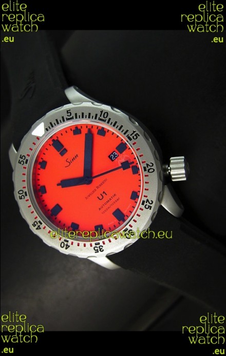 Sinn U1 Juweiler Roberto Limited Edition - 1:1 Mirror Replica Watch - Orange Dial