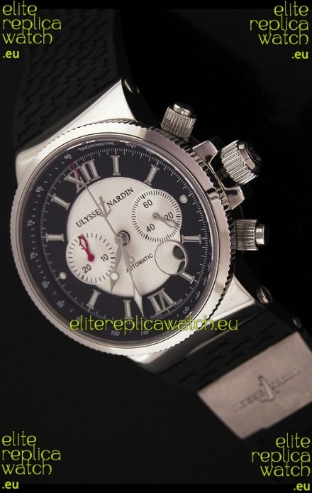 Ulysse Nardin No.239 Swiss Automatic Watch in Black&White Dial
