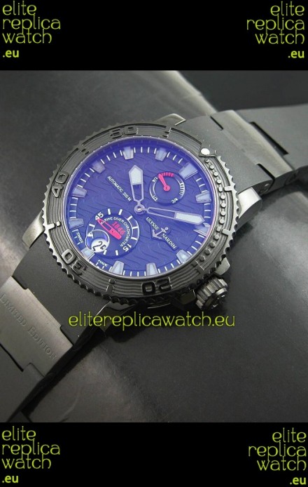 Ulysse Nardin No189 Swiss Watch in Black Dial