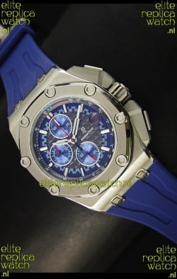 Audemars Piguet Royal Oak Offshore Michael Schumacher Quartz Movement Watch in Blue 