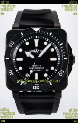 Bell & Ross BR03-92 Divers Edition PVD Coated 1:1 Mirror Replica Black Dial