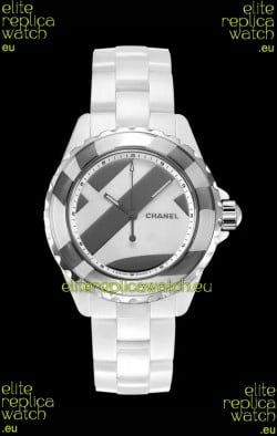 Chanel J12 Untitled White Ceramic Casing Watch 1:1 Mirror Replica Watch - 38MM Automatic Movement