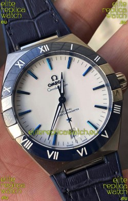 Omega Co-Axial Constellation 41MM 904L Steel White Dial 1:1 Mirror Replica Watch