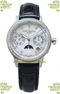 Patek Philippe Grand Complications Ladies First Perpetual Calendaer Steel Case Swiss Replica Watch
