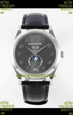 Patek Philippe Annual Calendar 5396G-014 Complications Swiss Replica Watch in Grey Dial