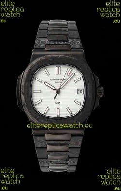 Patek Philippe Nautilus 5711 DiW Edition Ceramic/Carbon 1:1 Mirror Swiss Replica Watch