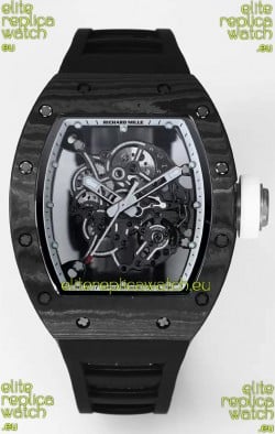 Richard Mille RM055 Black Carbon Casing 1:1 Superclone Genuine Tourbillon Watch 