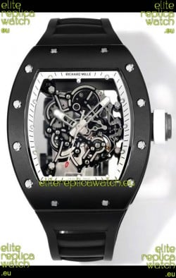 Richard Mille Super Clone RM055 Ceramic Casing with Genuine Tourbillon Watch 