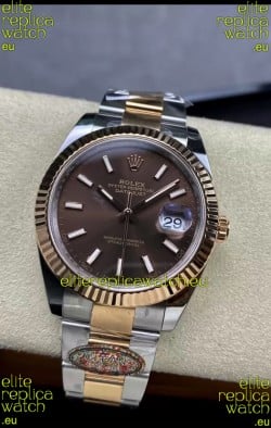 Rolex Datejust 126331 41MM ETA 3235 Swiss 1:1 Mirror Replica Watch in Rose Gold 904L Steel