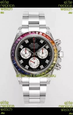 Rolex Cosmograph Daytona 116599RBOW Stainless Steel Original Cal.4130 Movement 