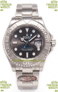 Rolex Super Clone Yachtmaster 126622 40mm Grey Dial - 1:1 Swiss Replica Watch 40MM in 904L Steel Casing