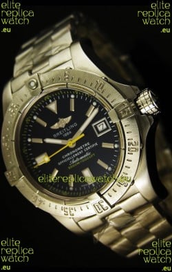 Breitling Avenger Seawolf Swiss Replica Watch in Yellow Seconds Hands - 1:1 Mirror Replica Watch