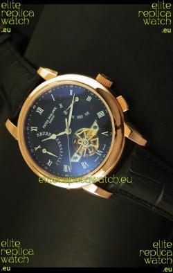 Patek Philippe Grand Complications Tourbillon Automatic Watch in Pink Gold