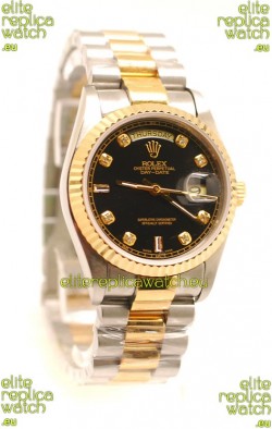 Rolex Day Date Two Tone Swiss Replica Watch