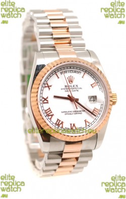 Rolex Day Date Two Tone Swiss Replica Watch