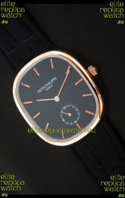 Patek Philippe Mens Golden Elipse Japanese Watch in Rose Gold