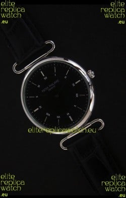 Patek Philippe Calatrava Japanese Quaartz Watch in Black