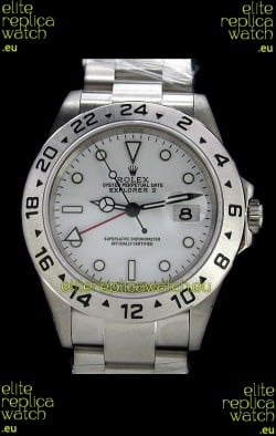 Rolex Explorer II Japanese Replica Automatic Watch in White