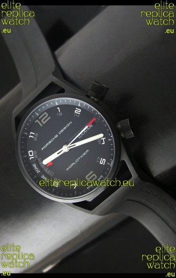 Porsche Design P6750 WorldTimer DLC Swiss Replica Watch