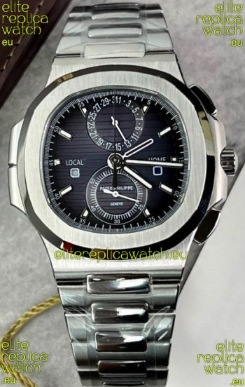 Patek Philippe Nautilus 5990/1A 904L Steel Case in Black Dial - 1:1 Mirror Replica