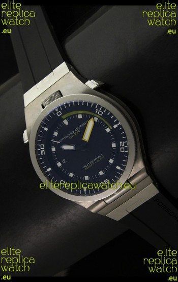 Porsche Design Diver Swiss Titanium Watch in Black Dial - Ultimate Mirror Replica