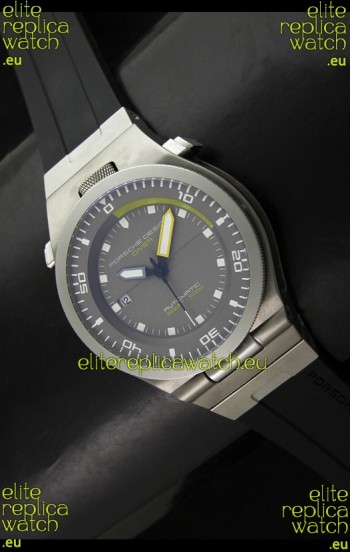 Porsche Design Diver Swiss Titanium Watch in Grey Dial - Ultimate Mirror Replica