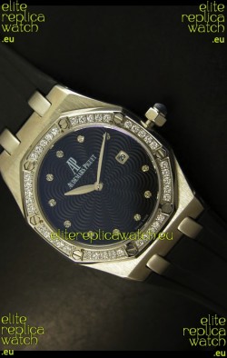 Audemars Piguet Royal Oak Ladies Quartz Replica Watch in Steel Case