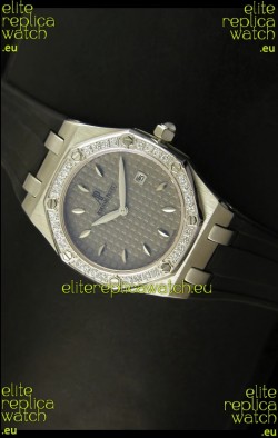 Audemars Piguet Royal Oak Ladies Quartz Replica Watch in Steel Case