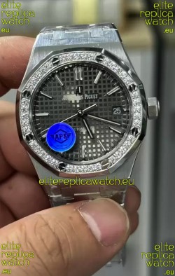 Audemars Piguet Royal Oak 37MM Grey Dial Watch in 3120 Movement - 1:1 Mirror Replica