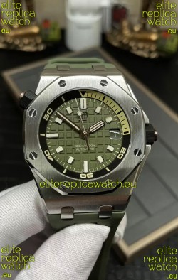 Audemars Piguet Royal Oak 1:1 Ultimate Swiss Replica Watch Green Dial Cal.4308 Movement